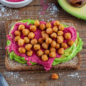 BEETROOT HOUMOUS & AVO