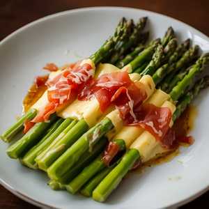 Norfolk Asparagus, Raclette & Noir De Bigorre