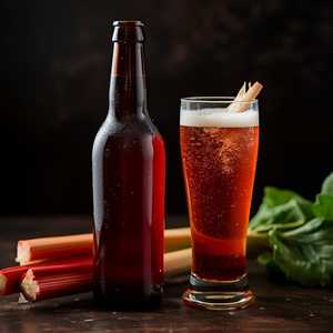 Rhubarb Ginger Beer