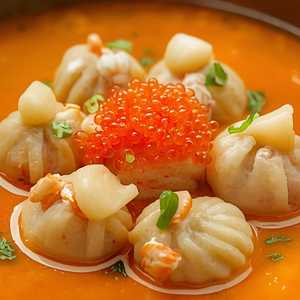 Lobster, Scallop & Shrimp Pelmeni
