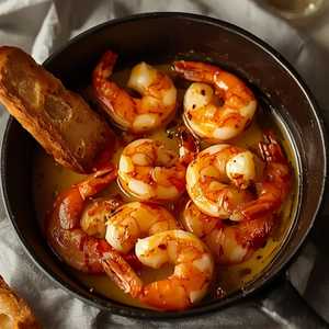 SEARED KING PRAWNS