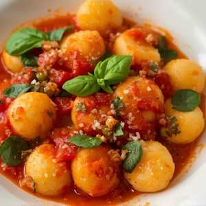 Gnocchi Marinara Vegan