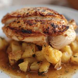 Roast Corn-fed Chicken