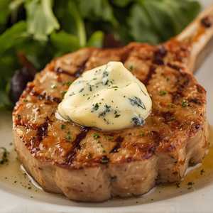 Veal Chop, Roquefort Butter