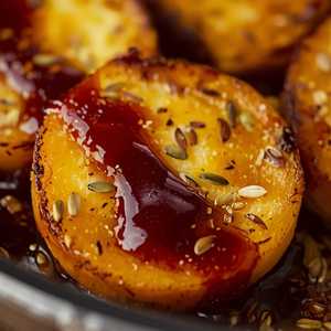 Pan-fried halloumi