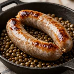 Toulouse Sausage & Lentils