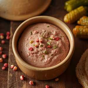 Chicken Liver Pâté, Cornichons