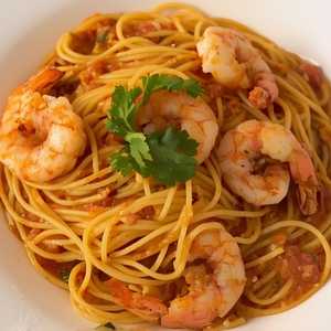 Spaghetti King Prawn