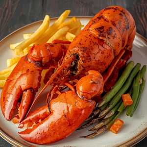 Lobster with Garlic Butter (Whole)