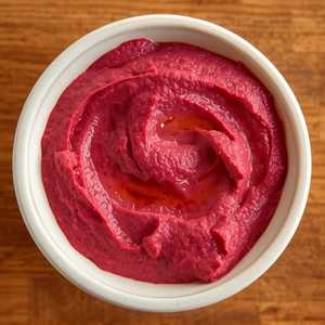 Beetroot houmous