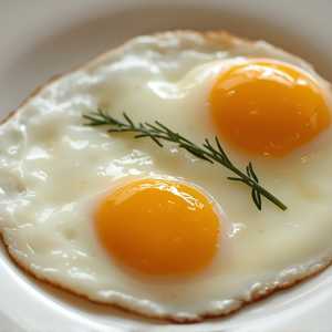 Eggs fried