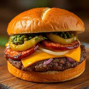 Chorizo & Chimichurri Burger