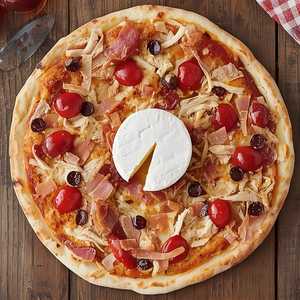 Christmas Camembert Pizza