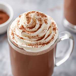 The Wolseley Hot Chocolate with Whipped Cream