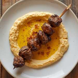 Baba's tikka & hummus