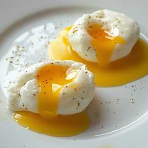 Eggs poached