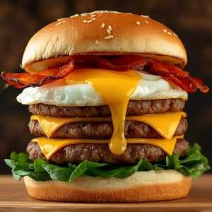 Double-Decker Bekkie Burger