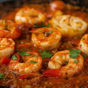 Special Tandoori King Prawns Korai