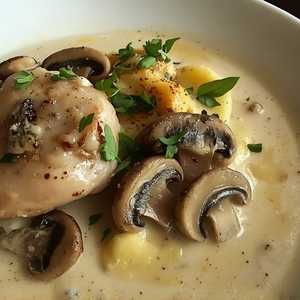 Blanc Aux Morilles, Pomme Purée