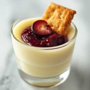 Lemon Posset, Plum Jam
