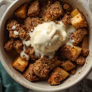 Apple & Carrot Cake Crumble