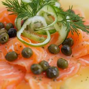 LOCH DUART SALMON CARPACCIO