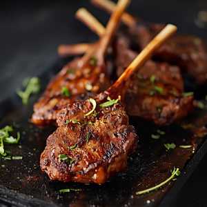Mogul Tandoori Lamb Chops (S)
