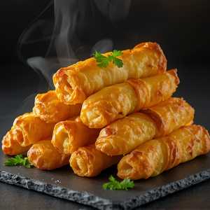 Cheesy Pastry Rolls