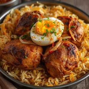 Bengal Roast Chicken Biryani