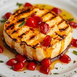 Grilled cypriot halloumi