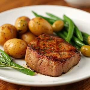 RARE SEARED YELLOWFIN TUNA