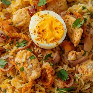 Chicken dum biryani