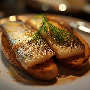 Mackerel on Toast