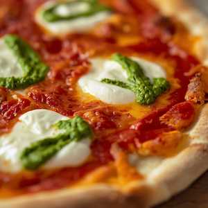 Buffalo Mozarella & Pesto Pizza