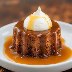 Sticky toffee date cake