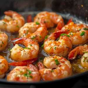 Sizzling Shrimp