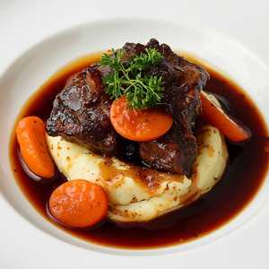 Braised Ox Cheeks
