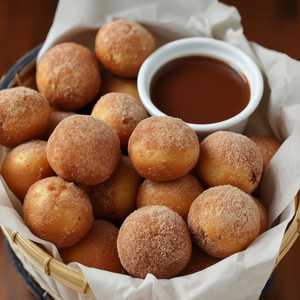 Mini Cinnamon Doughnuts