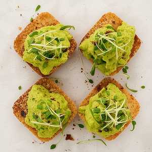 Mashed Avocado Bites