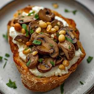 Wild Mushroom Bruschetta