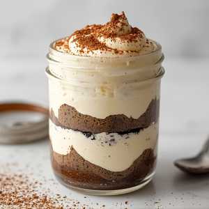 Tiramisu in Glass Jar