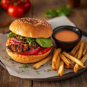 Halloumi Burger