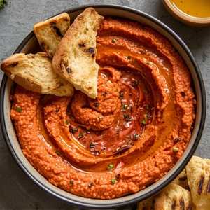 RED LENTIL HUMMUS