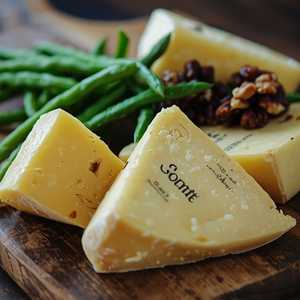 Comté, Green Beans & Pickled Walnut