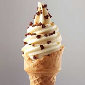 Homemade Vanilla Soft Serve