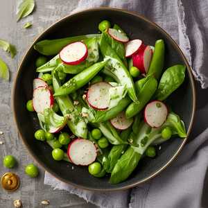 SPRING KENTISH PEA SALAD (vg)