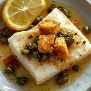 Fillets of Lemon Sole 'Grenobloise'