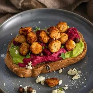 BEETROOT HOUMOUS & AVO