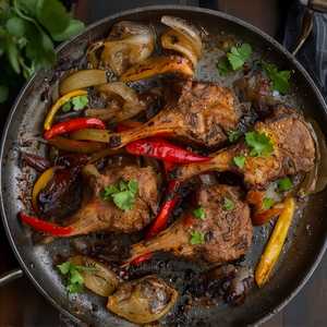 Grilled Lamb Chop Karahi