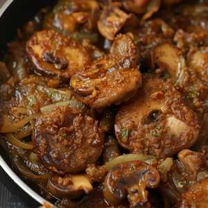 Mushroom Bhaji